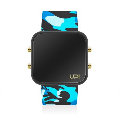 UPWATCH LED GBLACK BLUE CAMOUFLAGE