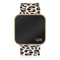 UPWATCH TOUCH MATTE GOLD LEOPARD