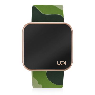UPWATCH TOUCH MATTE ROSE GREEN CAMOUFLAGE