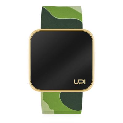 UPWATCH TOUCH SHINY GOLD GREEN CAMOUFLAGE +