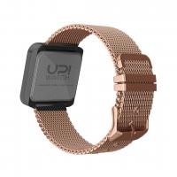 UPWATCH TOUCH SLIM STEEL BLACK ROSE