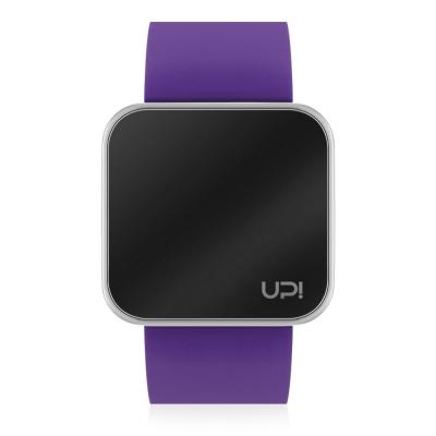 UPWATCH TOUCH SHINY SILVER PURPLE