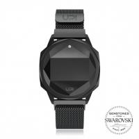 UPWATCH ICON BLACK SWAROVSKI® TOPAZ