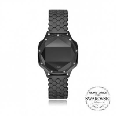 UPWATCH ICONIC BLACK NINE SET WITH SWAROVSKI® TOPAZ +