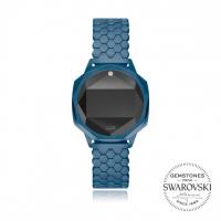 UPWATCH ICONIC BLUE ONE SET WITH SWAROVSKI® TOPAZ