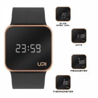 UPWATCH UPGRADE MATTE ROSE GOLD BLACK