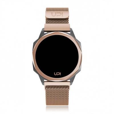 UPWATCH ICON GUN METAL ROSE LOOP BAND