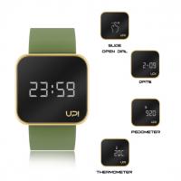 UPWATCH TOUCH SHINY GOLD GREEN +