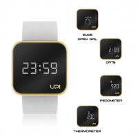 UPWATCH TOUCH SHINY GOLD WHITE +