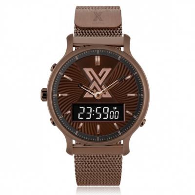 X WATCH DB STEEL CHOCALATE