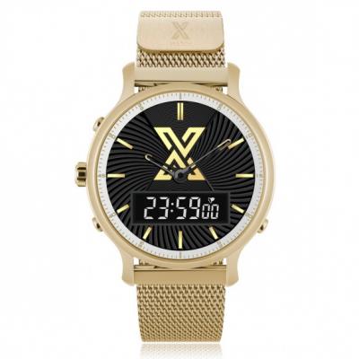 X WATCH DB STEEL GOLD BLACK