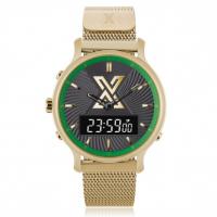 X WATCH DB GOLD GREEN