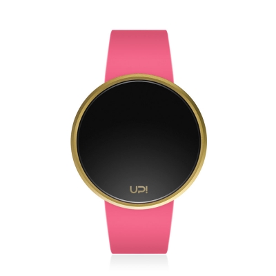 UPWATCH ROUND GOLD PINK