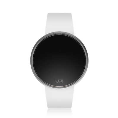 UPWATCH ROUND SILVER WHITE