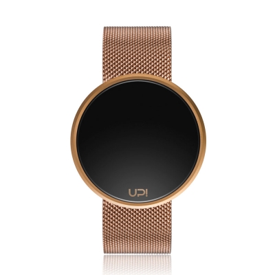UPWATCH ROUND STEEL  ROSE