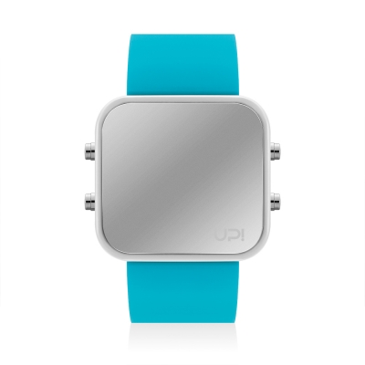 UPWATCH LED WHITE TURQUOISE