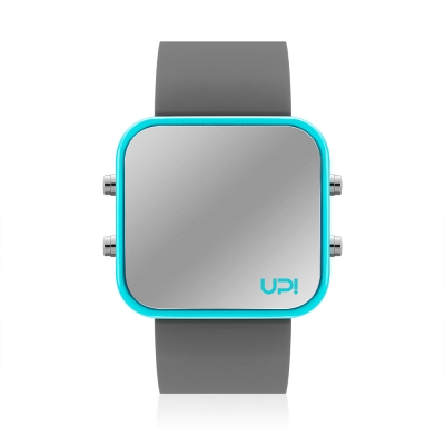 UPWATCH LED TURQUOISE GREY