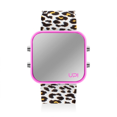 UPWATCH LED PINK LEOPARD