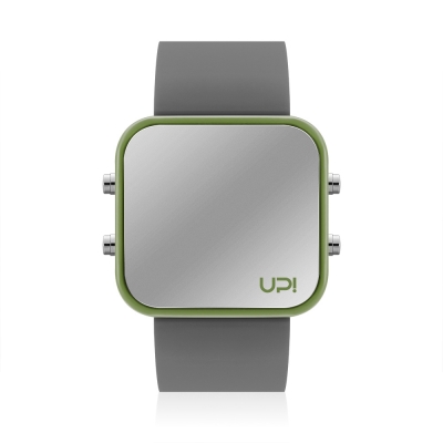 UPWATCH LED GREEN GREY