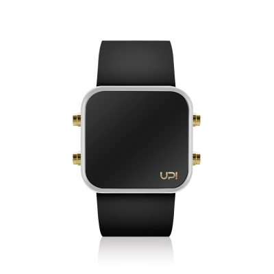 UPWATCH LED MINI GOLD WHITE BLACK