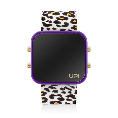 UPWATCH LED GPURPLE LEOPARD