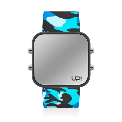 UPWATCH LED BLACK BLUE CAMOUFLAGE