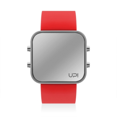 UPWATCH LED GREY RED