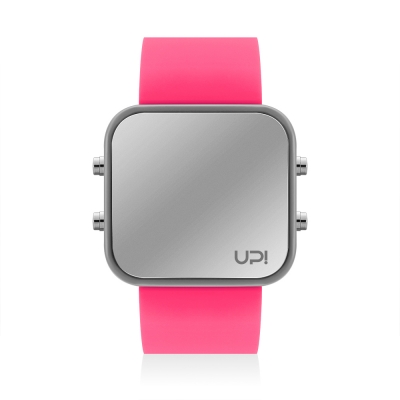 UPWATCH LED GREY NPINK