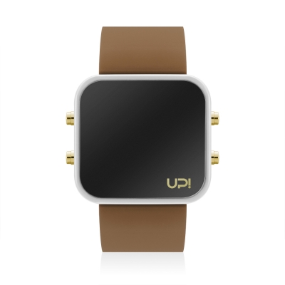 UPWATCH LED GWHITE BROWN