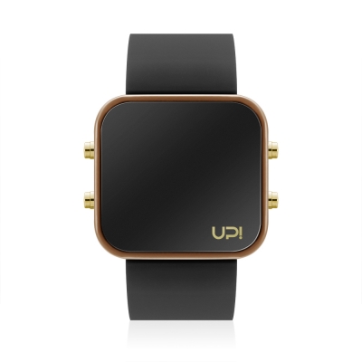 UPWATCH LED GBROWN BLACK