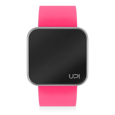 UPWATCH TOUCH MATTE SILVER NPINK