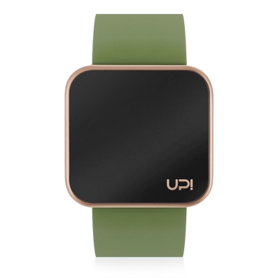 UPWATCH TOUCH MATTE ROSE GREEN