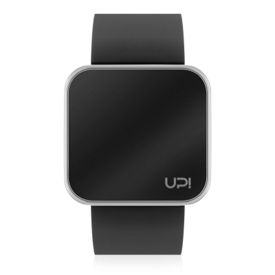 UPWATCH TOUCH SHINY SILVER BLACK