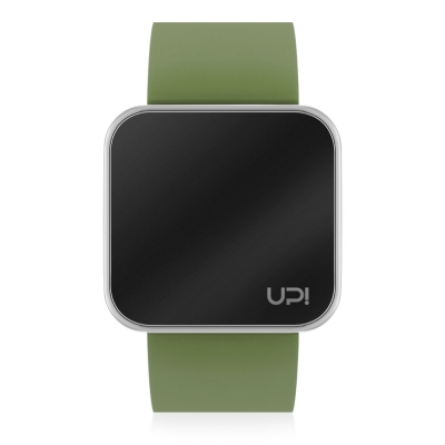 UPWATCH TOUCH SHINY SILVER GREEN