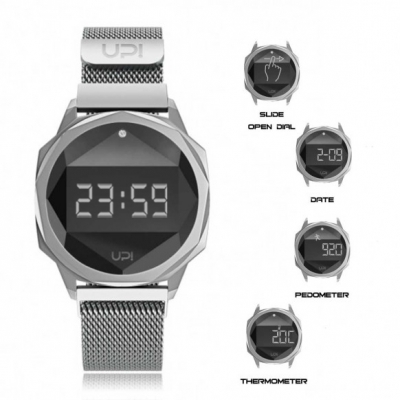 UPWATCH ICON SILVER SWAROVSKI® TOPAZ