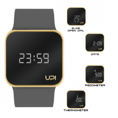 UPWATCH UPGRADE MATTE GOLD GREY