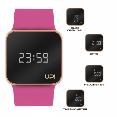 UPWATCH UPGRADE MATTE ROSE GOLD NPINK