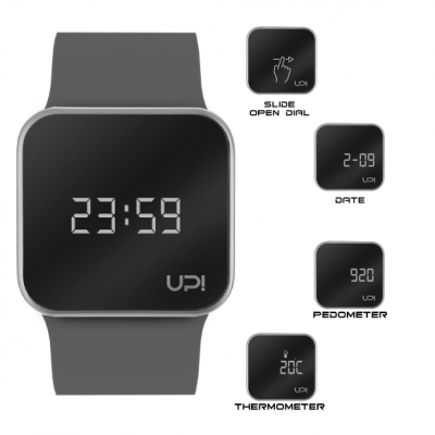 UPWATCH UPGRADE MATTE SILVER GREY