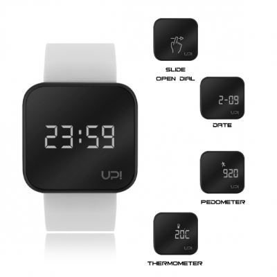 UPWATCH TOUCH BLACK WHITE