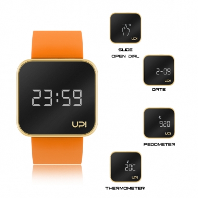 UPWATCH TOUCH SHINY GOLD ORANGE +