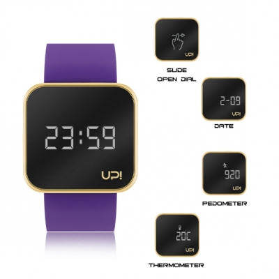 UPWATCH TOUCH SHINY GOLD PURPLE +