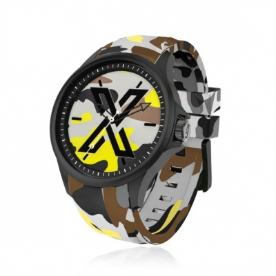 X WATCH CAMOUFLAGE YELLOW