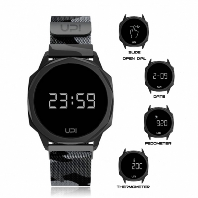 UPWATCH ICON BLACK CAMOUFLAGE LOOP BAND +