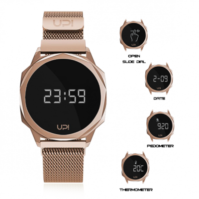 UPWATCH ICON ROSE GOLD LOOP BAND +