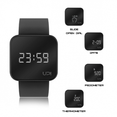 UPWATCH TOUCH ALL BLACK